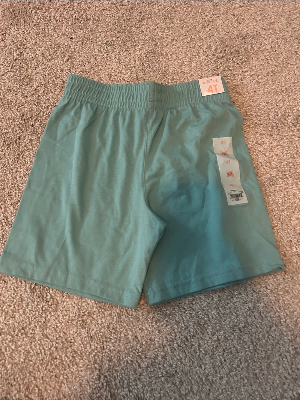 Garanimals 4T Teal Knit Shorts NWT